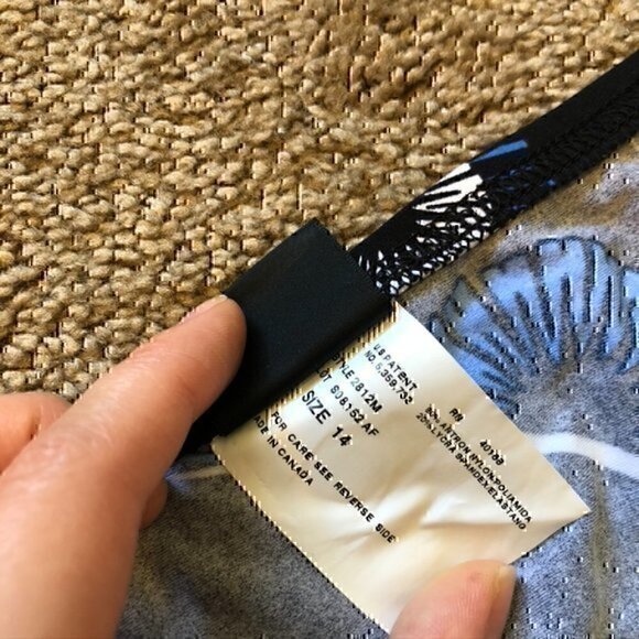 NEW NWT INC INTERNATIONAL CONCEPTS High Waisted Bikini Swimsuit Swim BOTTOM 14 - Picture 4 of 7